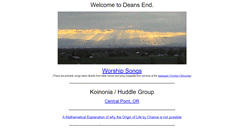 Desktop Screenshot of deansend.com