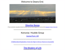 Tablet Screenshot of deansend.com